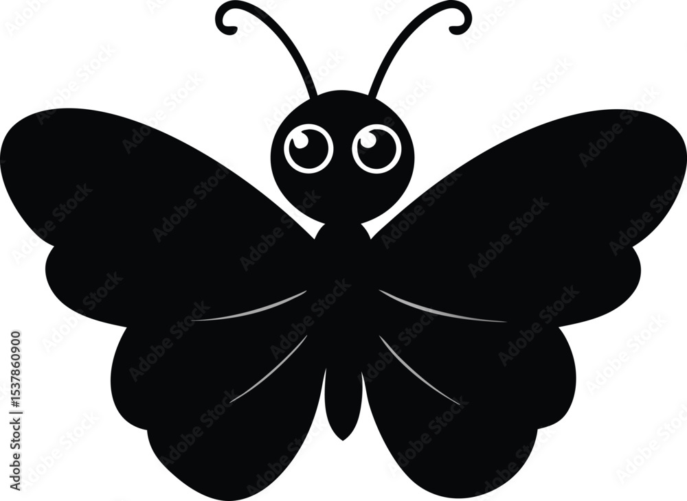 Obraz premium butterfly on white background