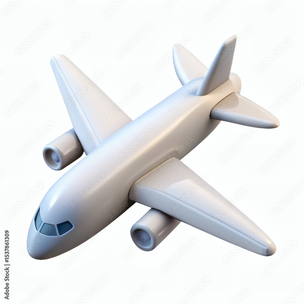 Fototapeta premium Realistic 3D render of, ultra-detailed, high resolution, smooth textures, realistic lighting aur shadows, studio-quality materials, photorealistic style