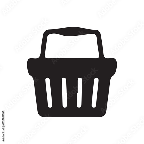 basket icon vector illustration