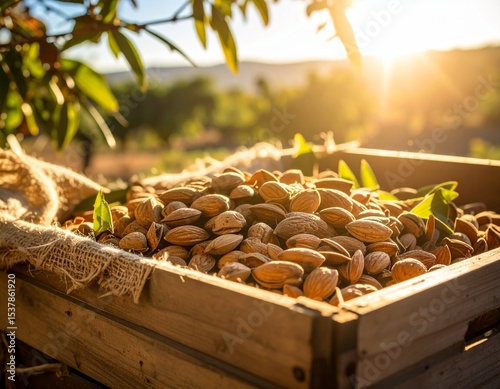 Almond Background photo
