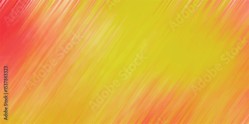 Abstract painted background featuring a dynamic blend of yellow orange and red hues with diagonally brushed strokes perfect for designs