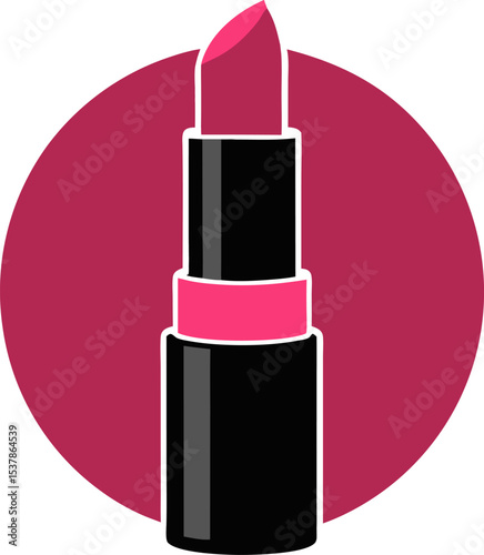 lipstick and nail polish