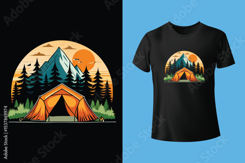 Adventure is calling camper I have to go typography t shirt design .