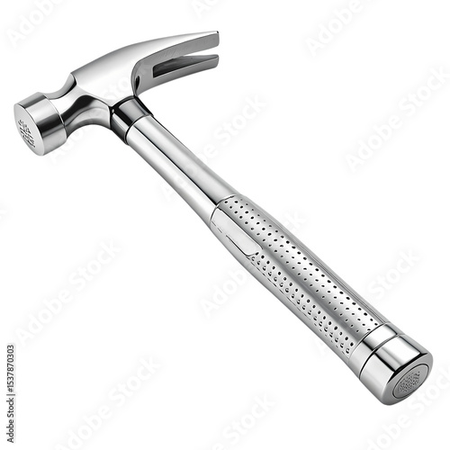 Claw Hammer: Construction Tool, Metal Hammer, Carpentry Hammer, DIY Tool, Repair Hammer, Hardware Equipment, Building Supplies, Home Improvement Tool, Workshop Tool, Silver Hammer, Tool Closeup