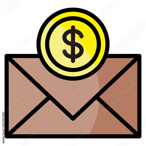 Payroll  Icon Element For Design