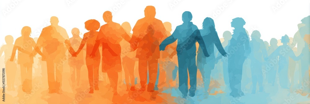 Obraz premium Support System Layers in a Radial Diagram Illustrating Connections Between Friends, Therapy, and Self in a Cohesive Visual Representation