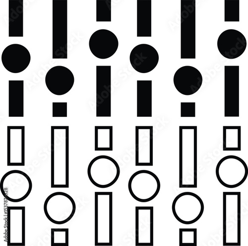 Equalizer icon representing sound adjustment and audio communication Adjustments icon art symbol Adjustment Vertical SVG Vector