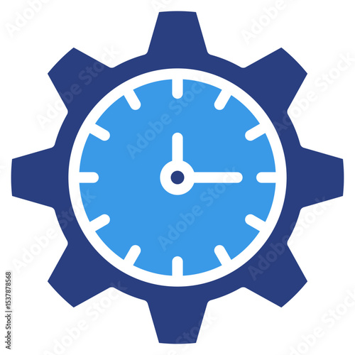 Time Management  Icon Element For Design