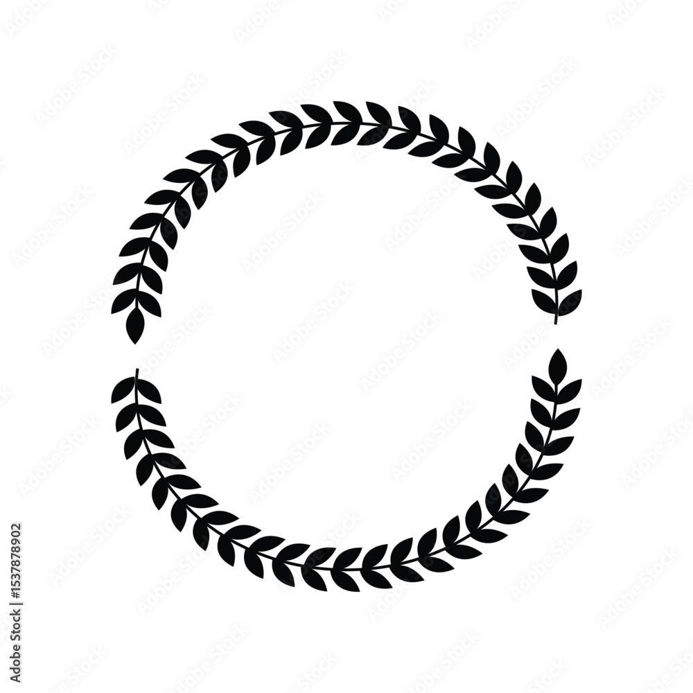 Obraz premium Stylish round frames with examples of the names or white space of your store . Vector&nbsp;frameworks&nbsp;.&nbsp;EPS&nbsp;10&nbsp;.