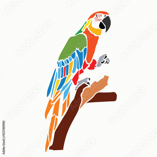 parrot in hand