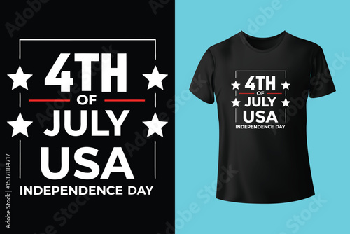 USA independence day t-shirt design