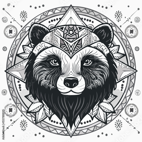 Wolverine line drawing featuring smooth sketch-style strokes in a refined black and white vector design.