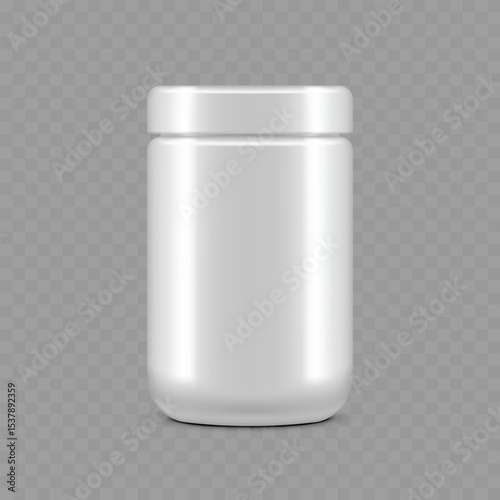 Transparent Plastic Packaging Mockup Set - Realistic Pouch Collection. Vector