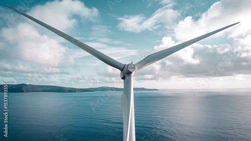 Wind Turbine Blades Ocean View Renewable Energy,