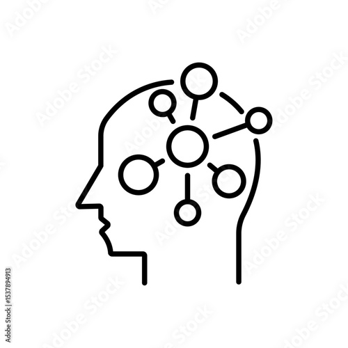 Digital healthcare line icon. Diagnosis, technology, applications, etc. Editable stroke