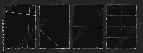 Torn paper backgrounds, textures. Old papers with rough edges. Frames, covers. Damaged effect paper. Fold paper sheet. Texture overlay. 