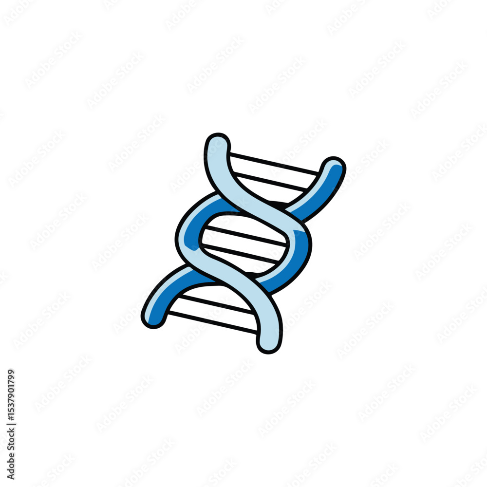 Fototapeta premium Dna logo,Genetic science symbols helix biotech vector business identity.