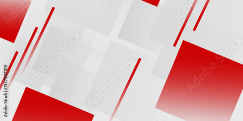 Abstract red background gray white blank space. Vector illustration design for presentation  banner  cover  web card poster modern good
