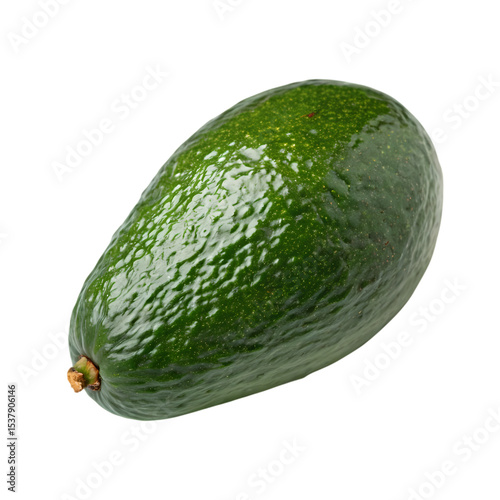 Ripe Hass Avocado: A Detailed Close-Up