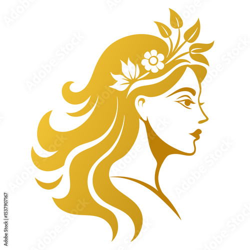 girl with long hair