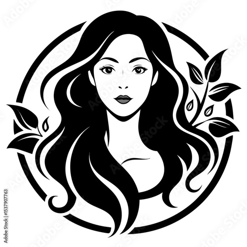 girl with long hair