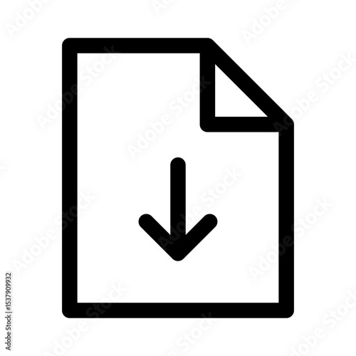 Document Download Icon