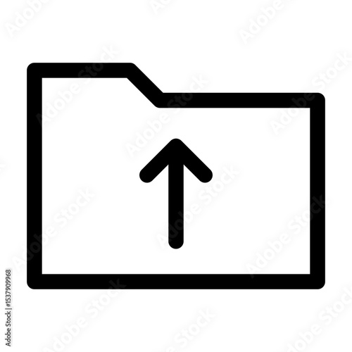 Folder Upload Icon