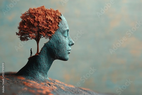 Mental health care therapy concept: Psychologist counseling an anxiety patient, offering therapeutic care and solutions., Generative AI