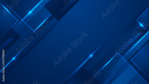 Blue Technology Gradient Vector Background