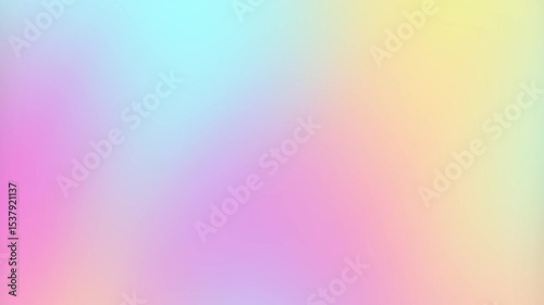 Rainbow holographic pastel gradient background