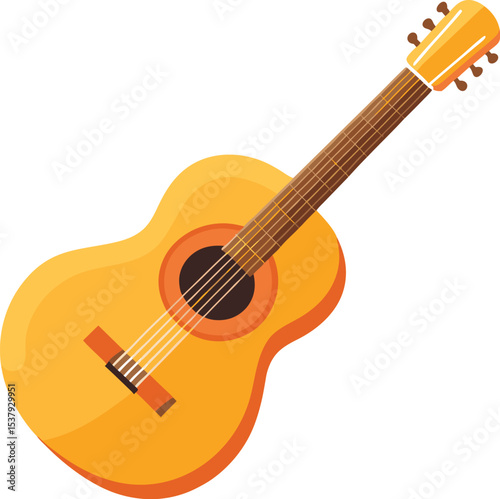 acoustic guitar vector