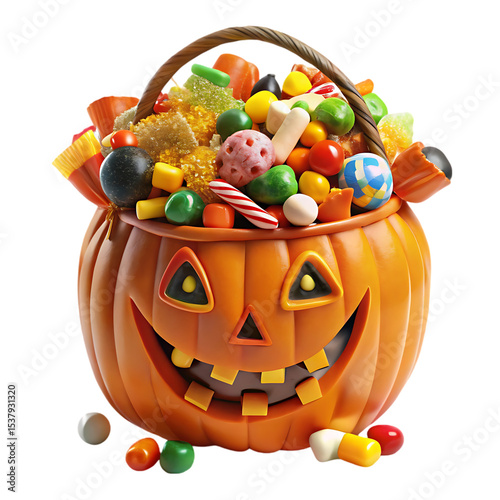Pumpkin Candy Bucket: A Halloween Treat