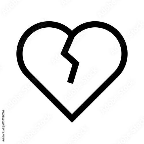 Broken Heart Icon