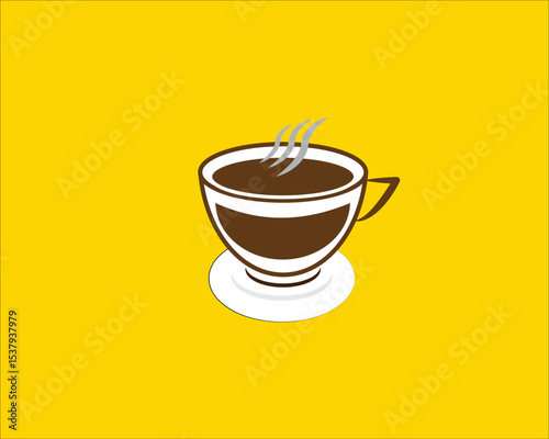 Coffee cup logo