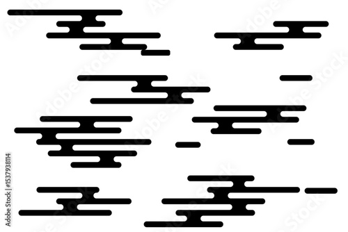 simple cloud vector 