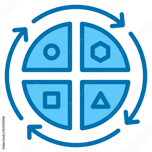 Pdca Cycle Icon