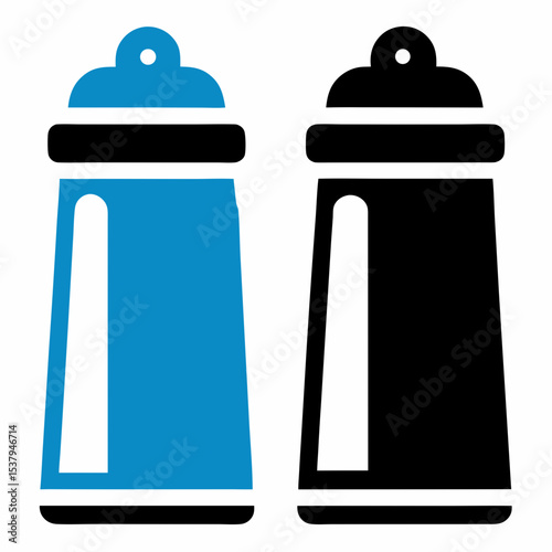 salt-and-pepper-shaker-icon-on-white-background