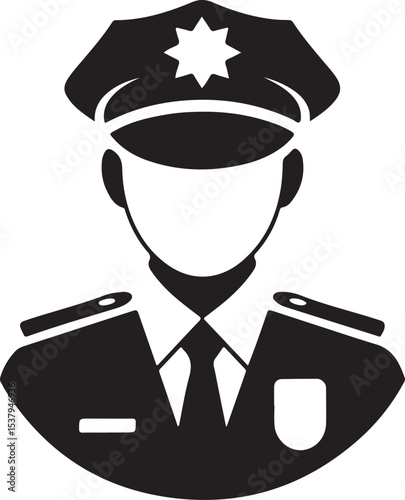 Police vector icon