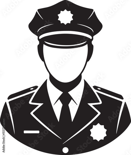 Police vector icon