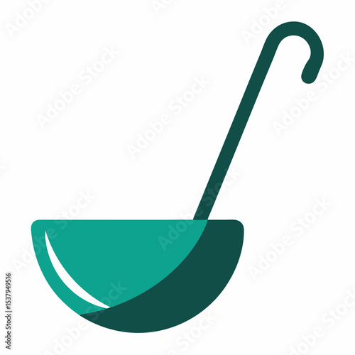 green tea cup isolated on white