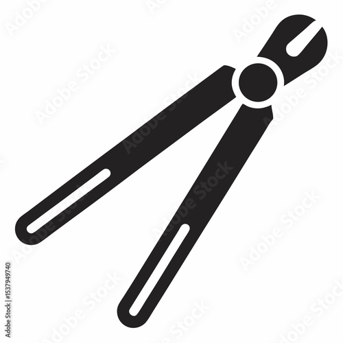tongs-icon-on-white-background