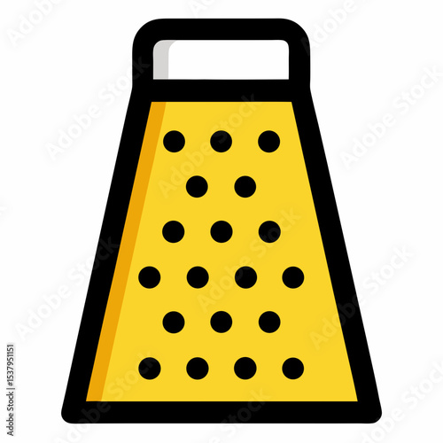 grater isolated on white background