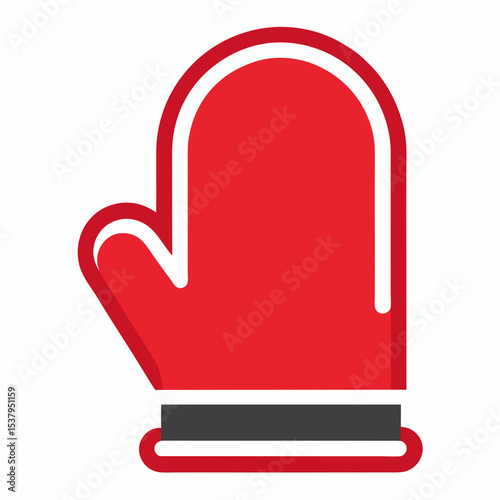 cooking-glove-icon-on-white-background--