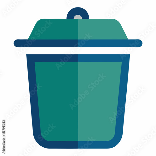 kitchen-compost-bin-icon-on-white-background-