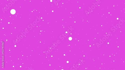 Cloud of white dots in a grid rotating. White dots animation
