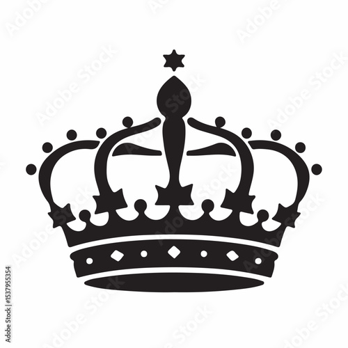 king crown vector illustration