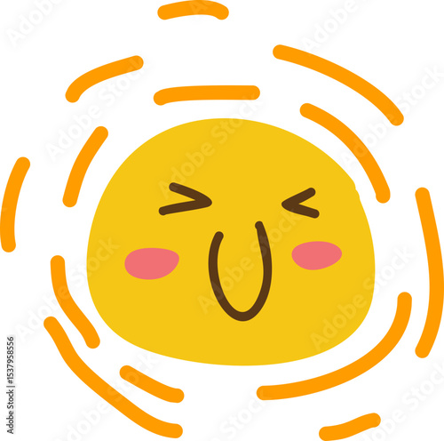 Summer Sun Character