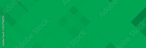 Green banner background with modern dynamic stripes and lines. Suitable for business banner, header, report, company, institution, party, celebration, seminar and lecture