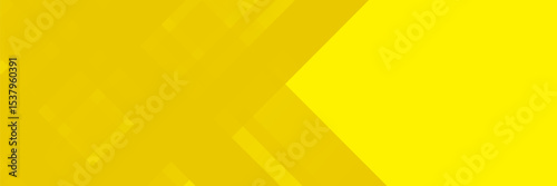 Yellow banner background with modern dynamic stripes and lines. Suitable for business banner, header, report, company, institution, party, celebration, seminar and lecture