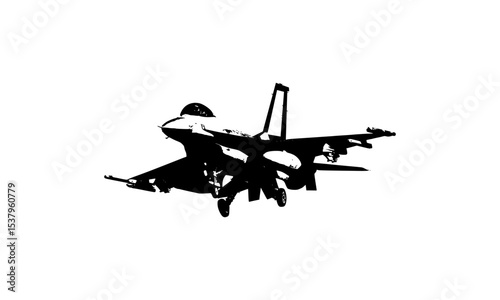 military jet fighter